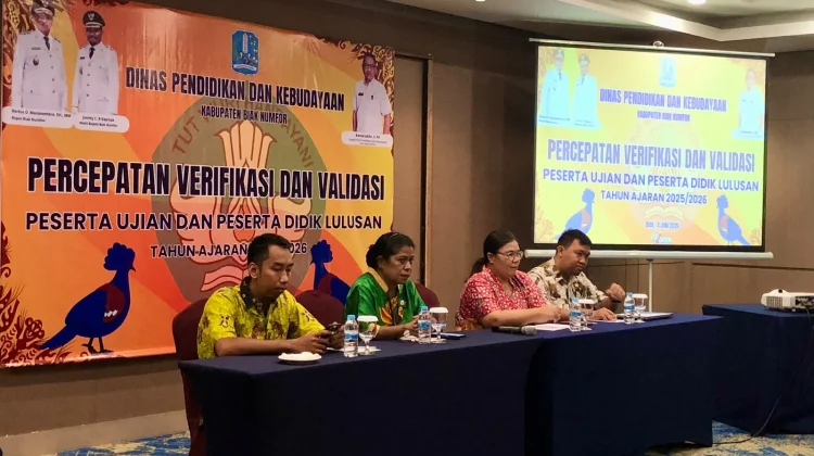 jelang SPMB 2026, Dikdaya Biak Tuntaskan Sinkronisasi Data Siswa
