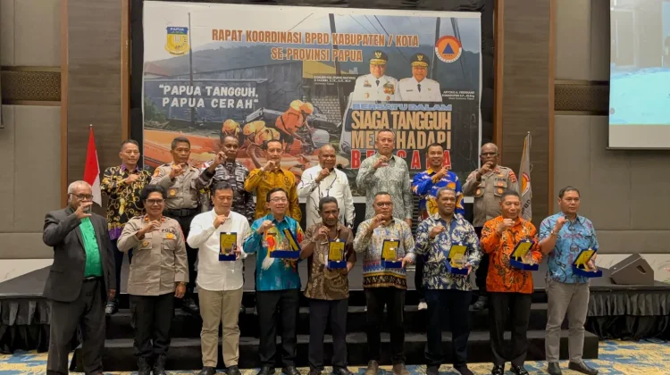 Rakorda BPBD Papua 2026 ditutup, Perkuat Sinergi dan Mitigasi Bencana Daerah