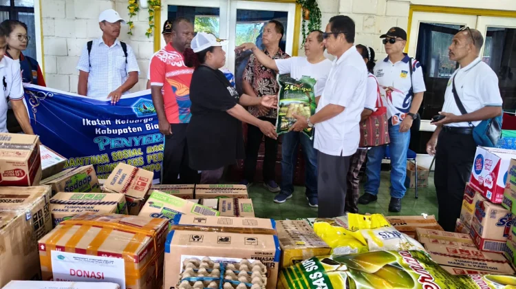 IKT Biak Galang Donasi untuk Korban Ledakan Bom