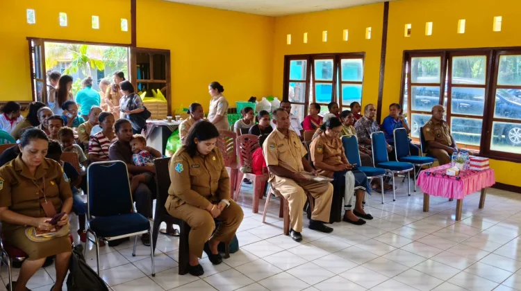 Ketua PKK Biak, Posyandu Cegah Stunting Anak