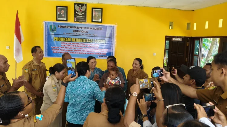 Ketua PKK Biak, Posyandu Cegah Stunting Anak