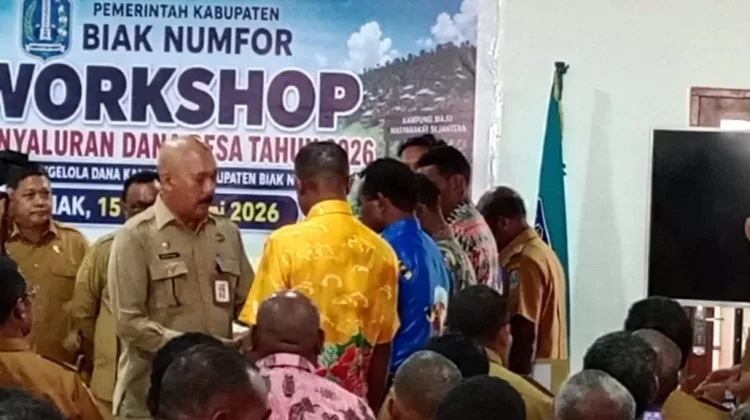 Pemkab Biak Gelar Workshop Pengelolaan Dana Desa 2026