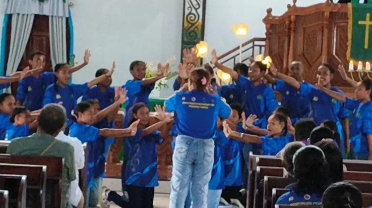 Express Bahari Antar Tim Pesparawi Biak ke Manokwari Papua Barat