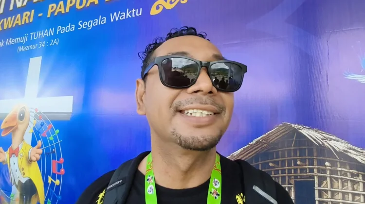 Vokal Grup Kontingen Biak Bergema di Panggung Pesparawi -Nasional