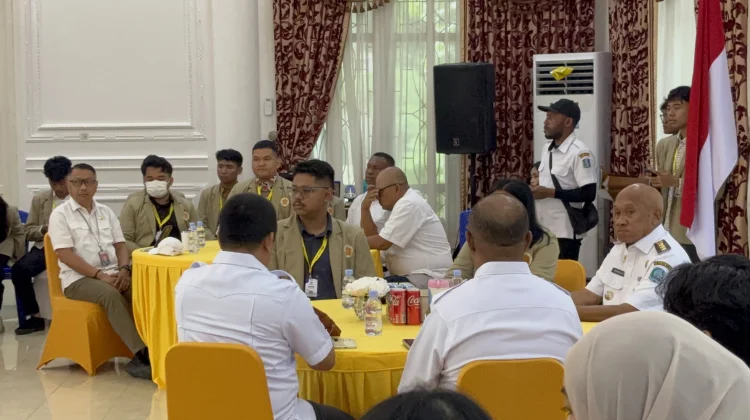 Bupati Biak Numfor Terima 30 Mahasiswa KKN PPM Universitas Gadjah Mada