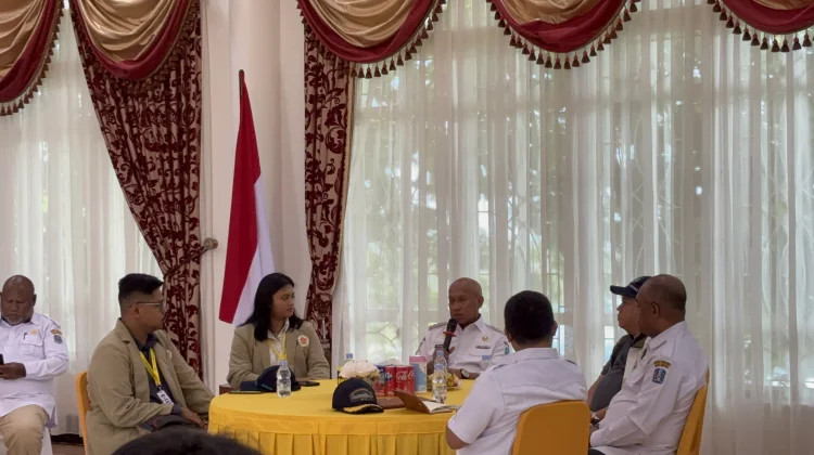 Bupati Biak Numfor Terima 30 Mahasiswa KKN PPM Universitas Gadjah Mada