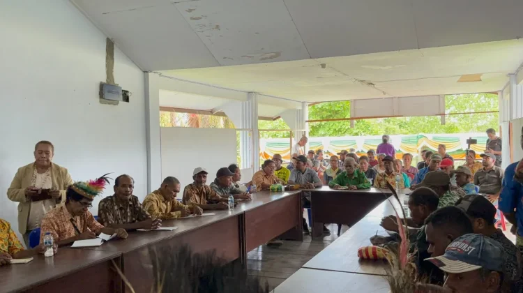 Masyarakat Adat Supfyor Bar-Napa Sampaikan 6 Poin Pembangunan Bandar Antariksa