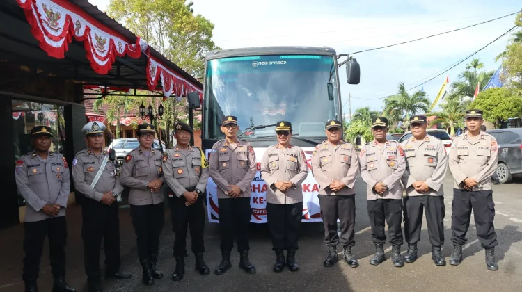 Sambut HUT Bhayangkara ke-80, Polres Biak Numfor Laksanakan Anjangsana