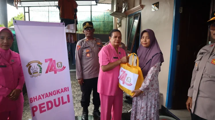 Sambut HUT Bhayangkara ke-80, Polres Biak Numfor Laksanakan Anjangsana