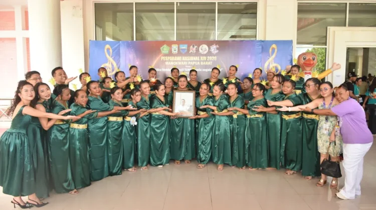 Semangat PSW Biak Menyala di Panggung Pesparawi Nasional