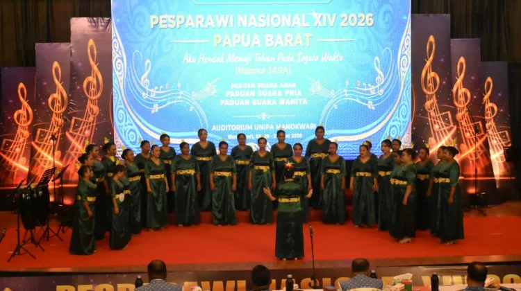 Semangat PSW Biak Menyala di Panggung Pesparawi Nasional