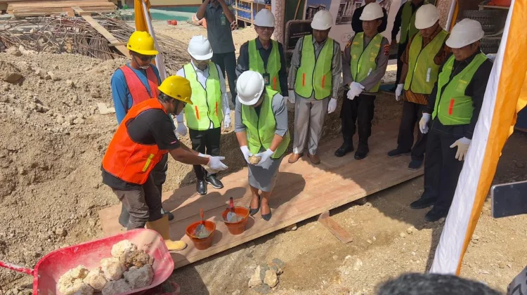Peletakan Batu Pertama Pembangunan Renovasi Gedung Kantor Pengadilan Agama Biak