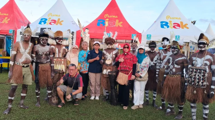 Kabupaten Asmat Berpartisipasi di Event Festival Biak Munara Wampasi