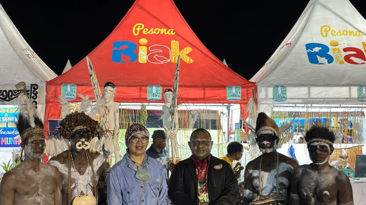Kabupaten Asmat Berpartisipasi di Event Festival Biak Munara Wampasi