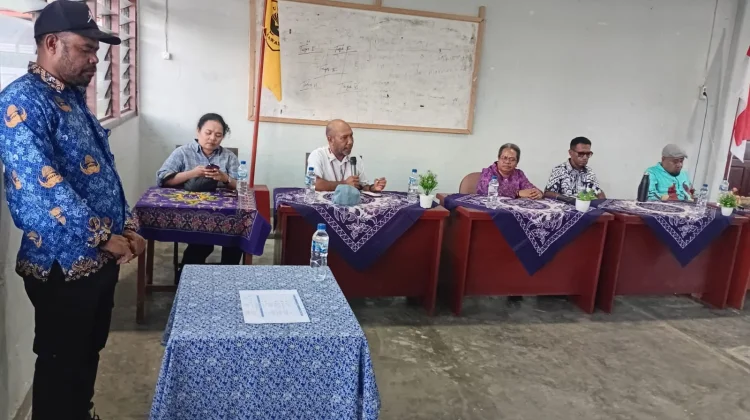 Berkunjung ke Kampus Biak, Dekan FISIP UNCEN Pantau Sarpras dan Proses Belajar