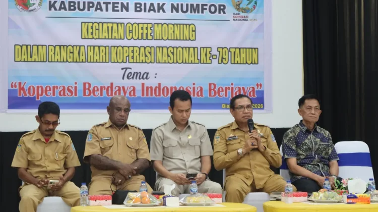 Semarakkan Harkopnas ke-79, Dinkop UMKM Gelar Coffee Morning