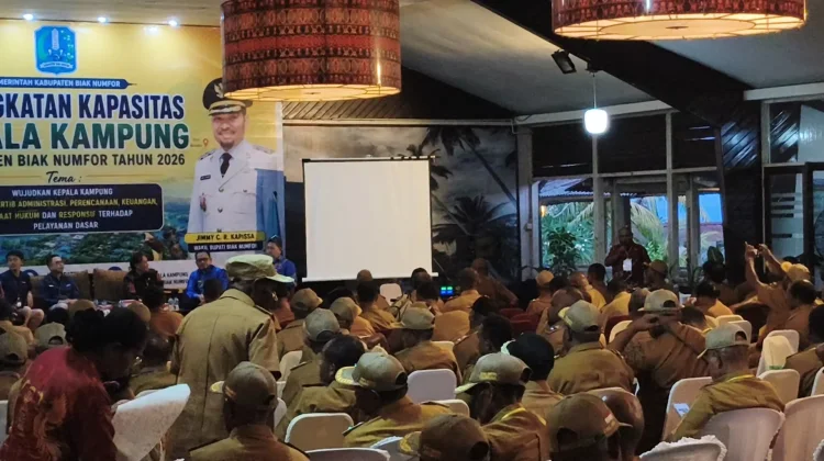 Sebanyak 254 Kepala Kampung di Biak Tingkatkan Kapasitas