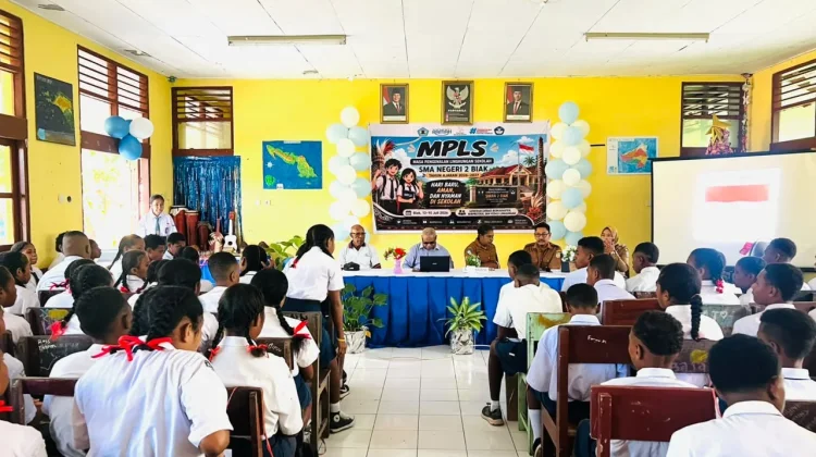 SMA N 2 Biak Numfor Sambut 142 Siswa Baru, MPLS Jadi Momen Bangun Karakter dan Wawasan