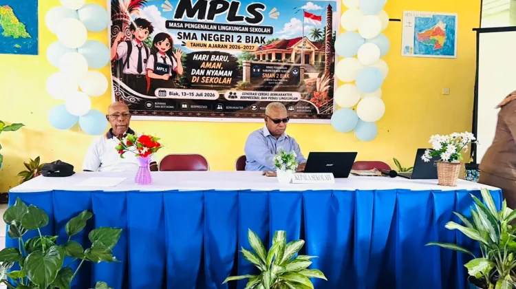 SMA N 2 Biak Numfor Sambut 142 Siswa Baru, MPLS Jadi Momen Bangun Karakter dan Wawasan