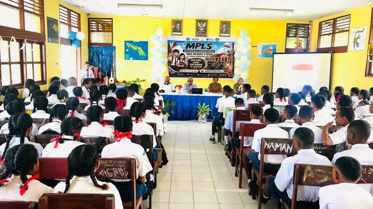 SMA N 2 Biak Numfor Sambut 142 Siswa Baru, MPLS Jadi Momen Bangun Karakter dan Wawasan