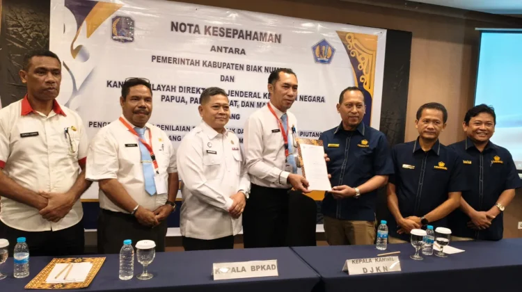 Sekretaris BPKAD Biak Luncurkan Proper "SAMOM - MAMBRUK" Digitalkan SPP-SPM