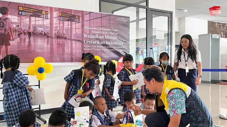 HAN 2026, Bandara Frans Kaisiepo Biak Hadirkan Airports Kids Educare