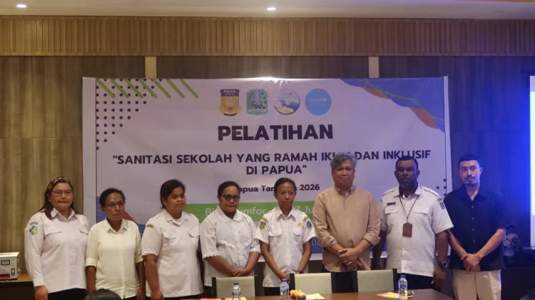 Pelatihan Sanitasi Sekolah yang Ramah Iklim, dan Inklusif Bagi SD di Biak Numfor