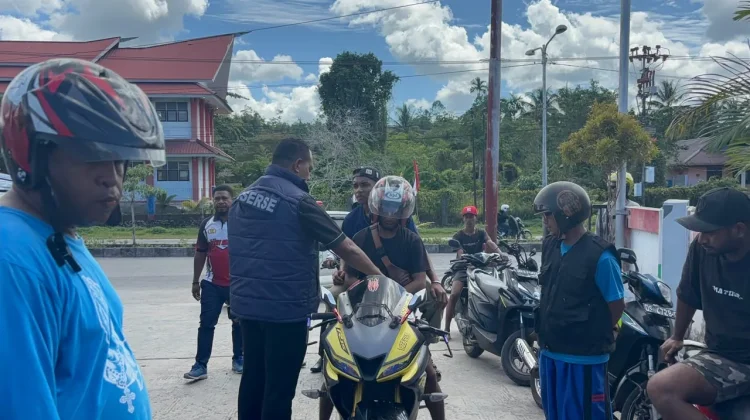 Polres Biak Numfor Tertibkan Penyalahgunaan BBM Subsidi dan Antrean Panjang SPBU