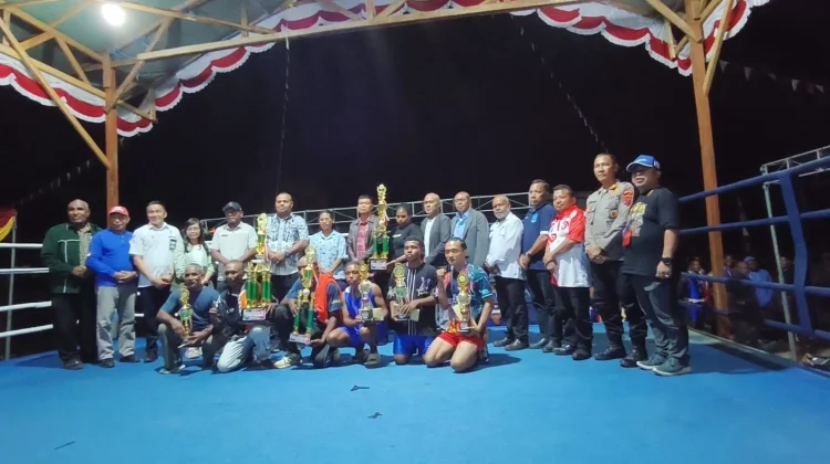 Turnamen Tinju Bupati Cup Resmi Ditutup