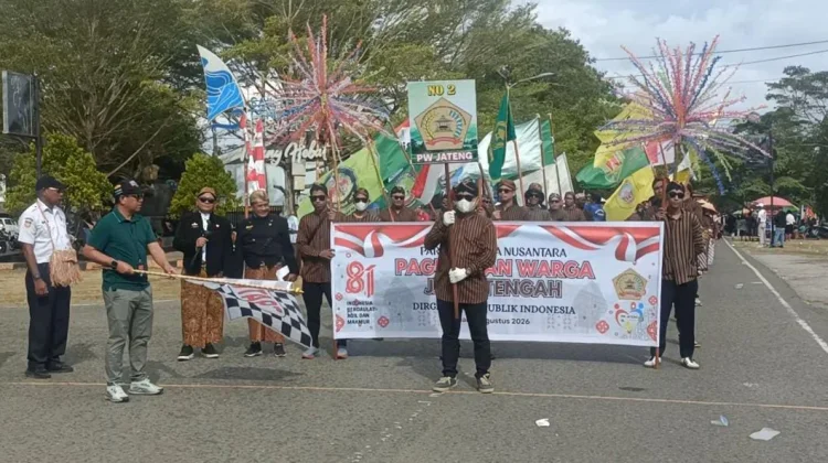 Parade Budaya Nusantara, Wajah Keberagaman di Biak Numfor Sambut HUT RI Ke-81