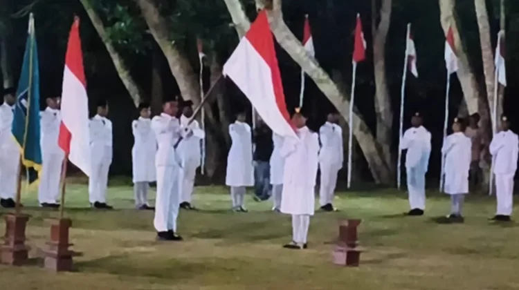 Paskibra Biak Numfor Siap Kibarkan Bendera HUT RI