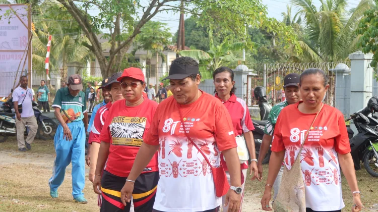 HUT RI ke-81, Distrik Biak Kota Siapkan Berbagai Kegiatan hingga Upacara Bendera