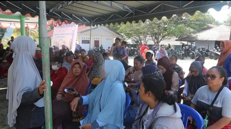 Dinas Pertanian dan Ketahanan Pangan Biak Numfor Gelar Gerakan Pangan Murah