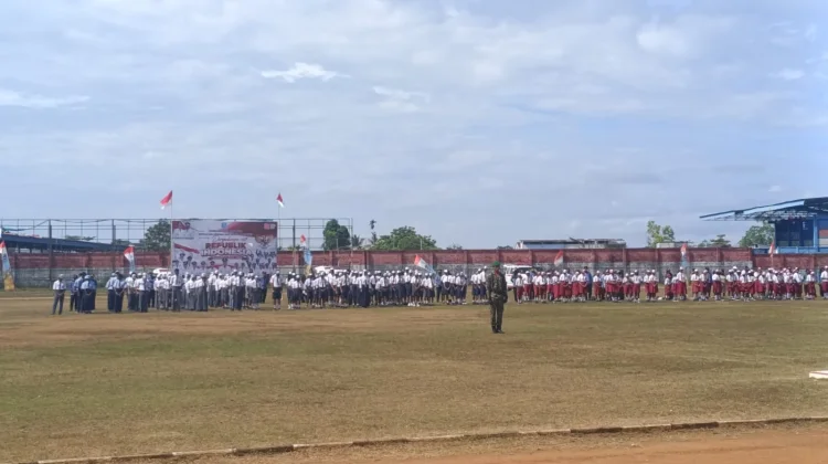 Upacara HUT RI ke-81, Kadistrik Biak Kota, Marthen Kafiar: Mari Perkuat Persatuan