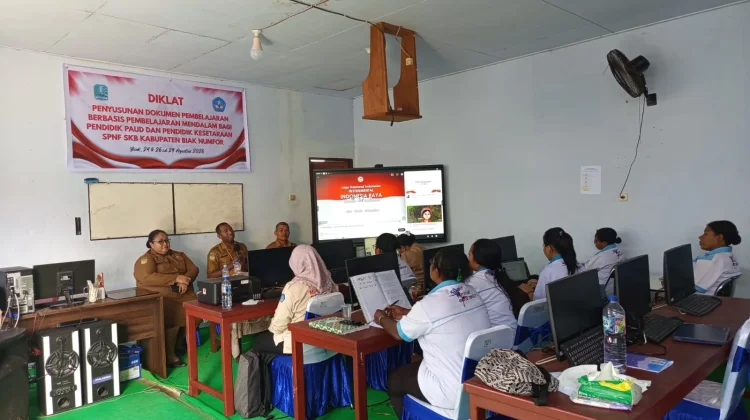 SPNF SKB Biak Numfor Gelar Diklat Penyusunan Perangkat Ajar Tahun2026