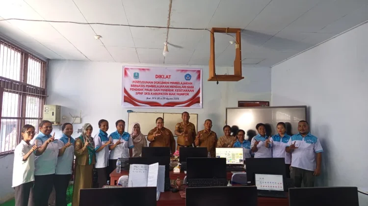SPNF SKB Biak Numfor Gelar Diklat Penyusunan Perangkat Ajar Tahun2026