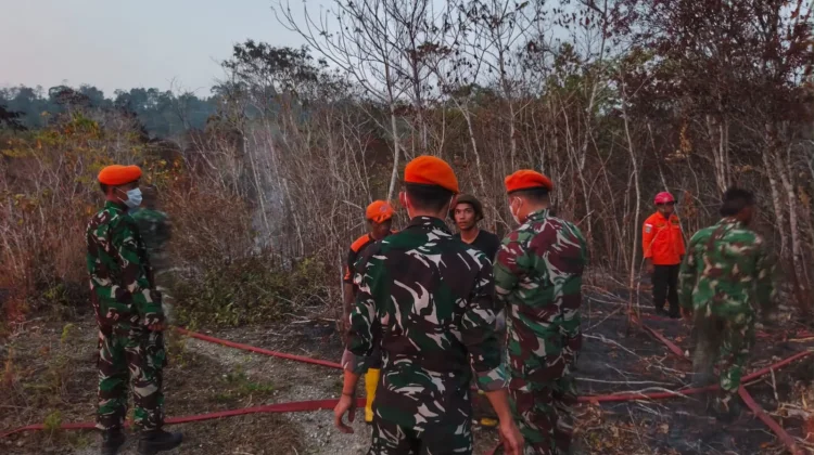 Sinergitas TNI-Polri, Pemda Biak Numfor Perkuat Kesiapsiagaan Hadapi Karhutla