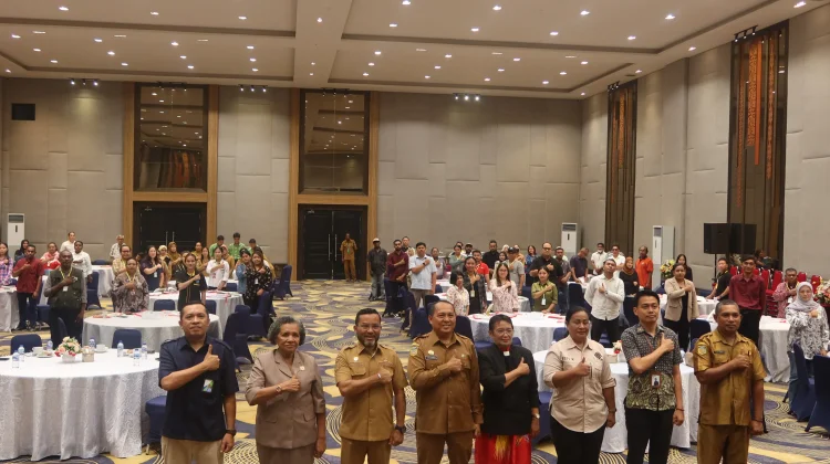 Pengusaha di Biak Ikuti Sosisalisasi Kepatuhan Hukum Jamkesnas dan Tenaga Kerja