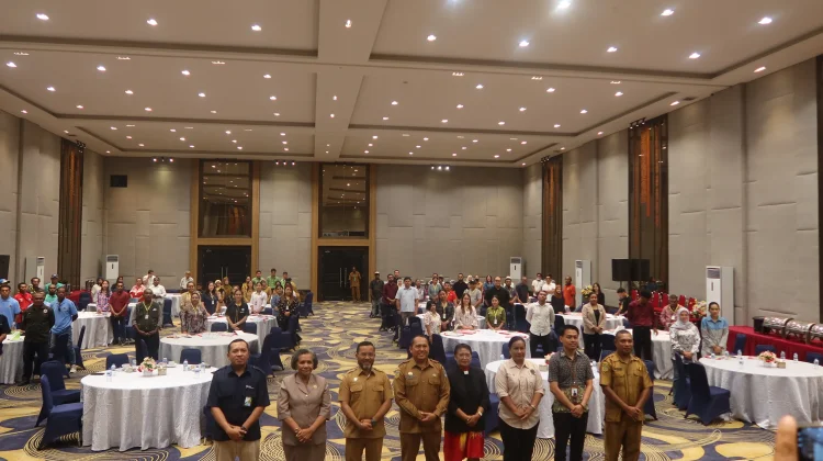 Pengusaha di Biak Ikuti Sosisalisasi Kepatuhan Hukum Jamkesnas dan Tenaga Kerja