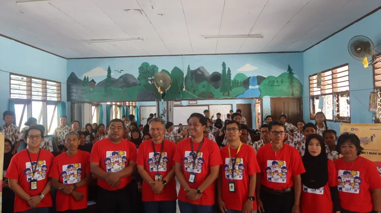 Pajak Bertutur, KPP Pratama Biak Tanamkan Kesadaran Pajak sejak Dini di SMP N 1 Biak