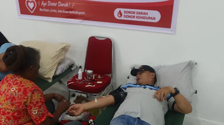RRI Fest 2026, RRI Biak Hadirkan Donor Darah, 69 Kantong Terkumpul