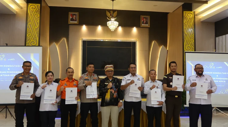 KPPN Biak Gelar FGD FKP Tahun 2026 serta Beri Penghargaan Satker Berprestasi