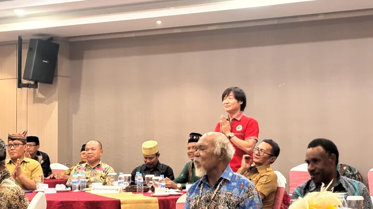 Kapolres Biak Gelar Coffee Morning Perdana dengan masyarakat