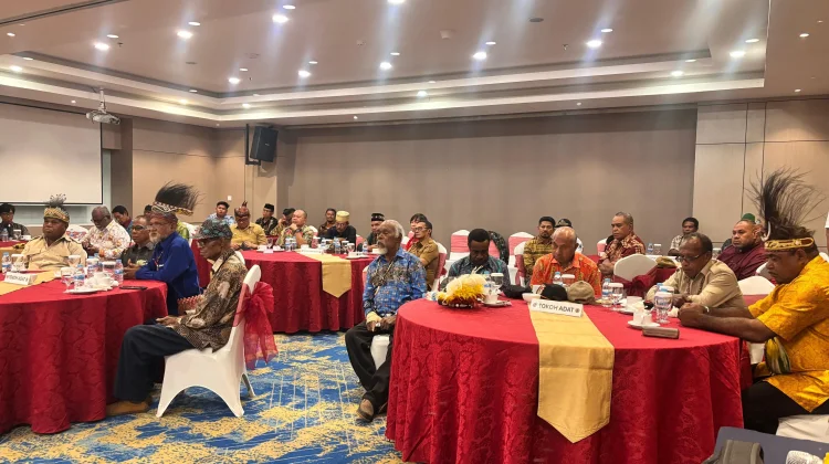 Kapolres Biak Gelar Coffee Morning Perdana dengan masyarakat