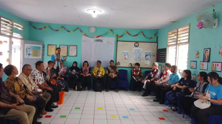 Delegasi Jepang, JICA dan UNICEF Pantau Program Pendidikan, Gizi dan MBG di Biak