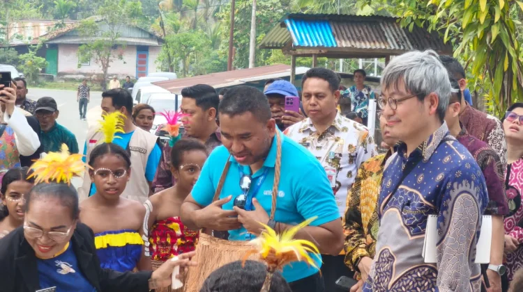 Delegasi Jepang, JICA dan UNICEF Pantau Program Pendidikan, Gizi dan MBG di Biak