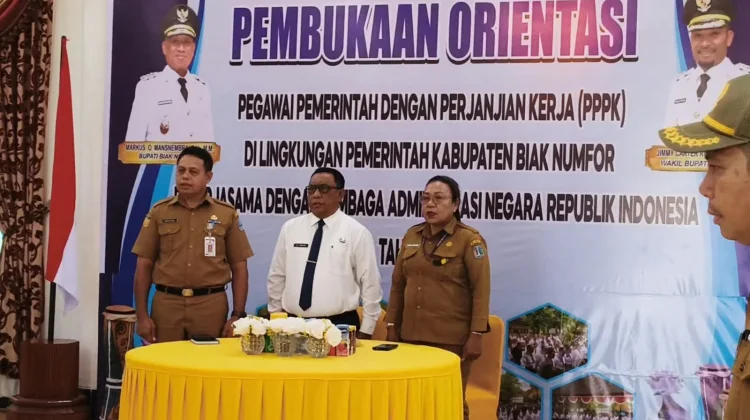 PPPK Biak, Amunisi Baru Diharapkan Jadi Eksekutor Pembangunan