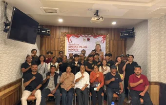 Ruth Rumkabu Ajak Mahasiswa di Biak Numfor, Amalkan Pancasila di Ruang Digital