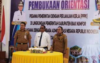 PPPK Biak, Amunisi Baru Diharapkan Jadi Eksekutor Pembangunan