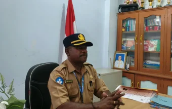 Ratusan Pelajar SMANSA Biak Dukung Festival Budaya Melanesia